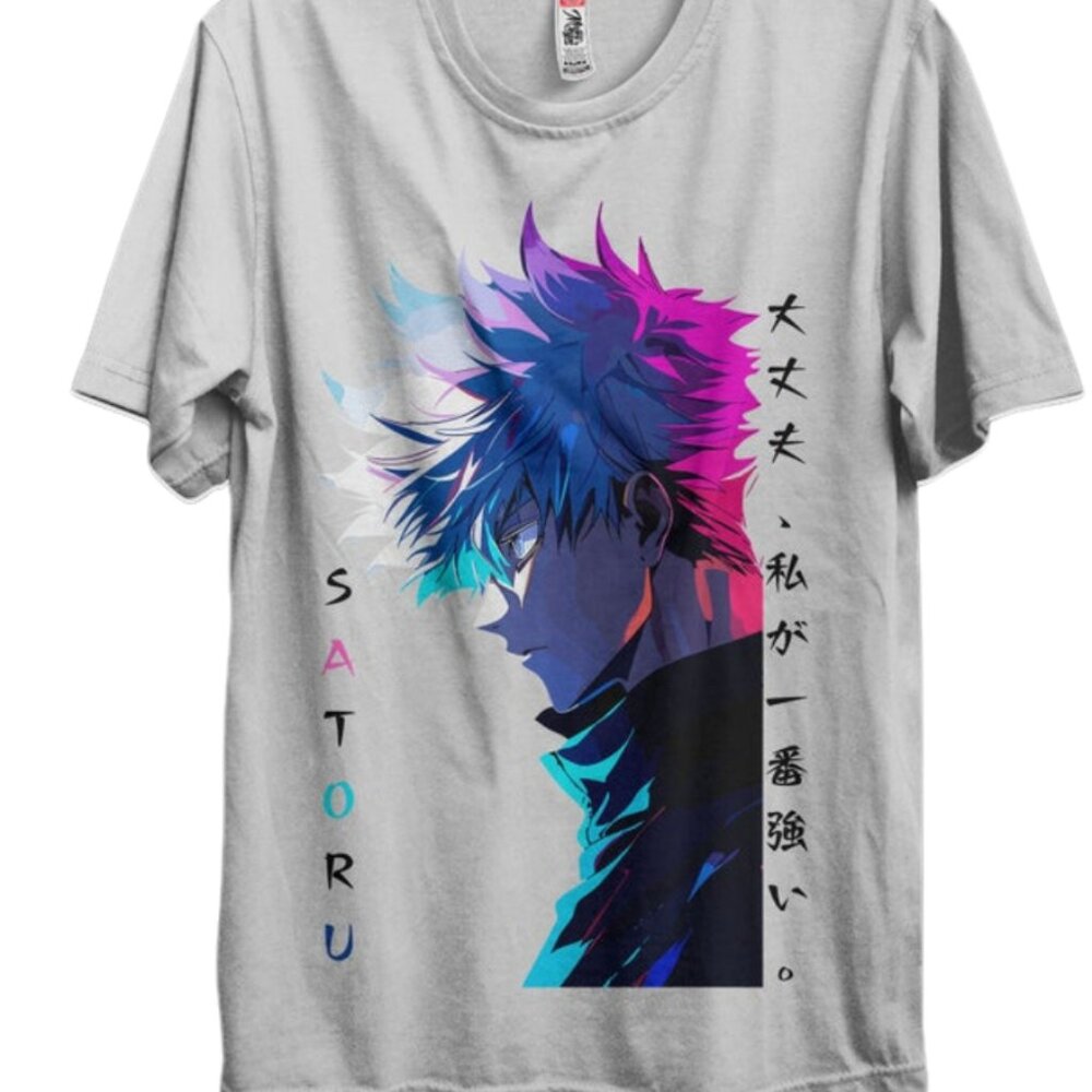 Jujutsu Kaisen Satoru Anime Shirt, Gift For Anime Lovers